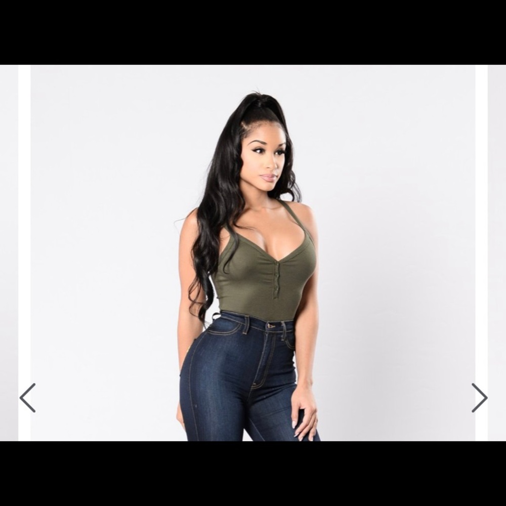 The Henley BodySuit - Olive